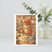 Carte Postale Career Mouse at Hardware Store (Debout devant)