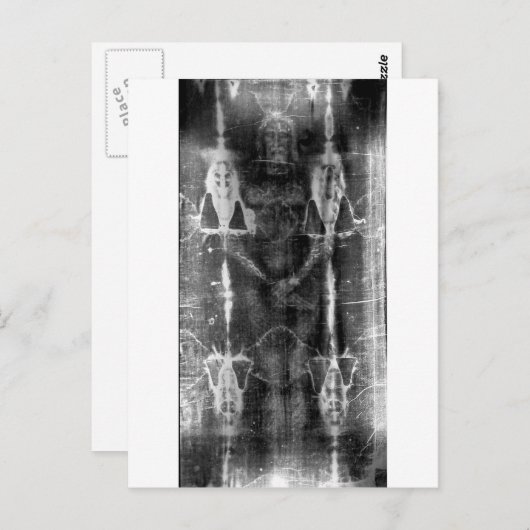 Carte Postale Carénage de Turin, Vue frontale Négative (Devant / Derrière)