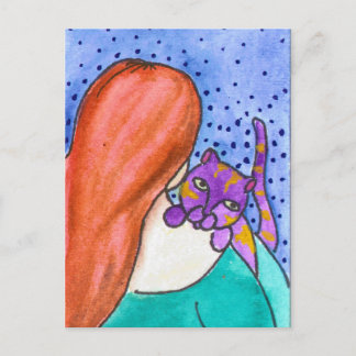 Carte Postale Caresse