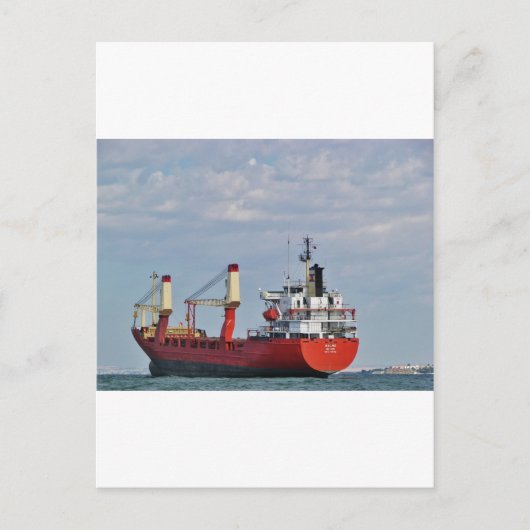 Carte Postale Cargo Ship Malmo (Devant)