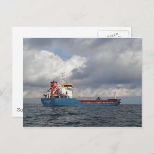 Carte Postale Cargo Suat Karabekir (Devant / Derrière)