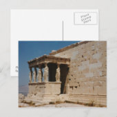 Carte Postale Cariatides - Athènes (Devant / Derrière)