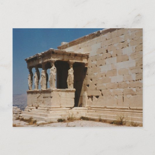Carte Postale Cariatides - Athènes (Devant)