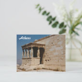 Carte Postale Cariatides - Athènes (Debout devant)