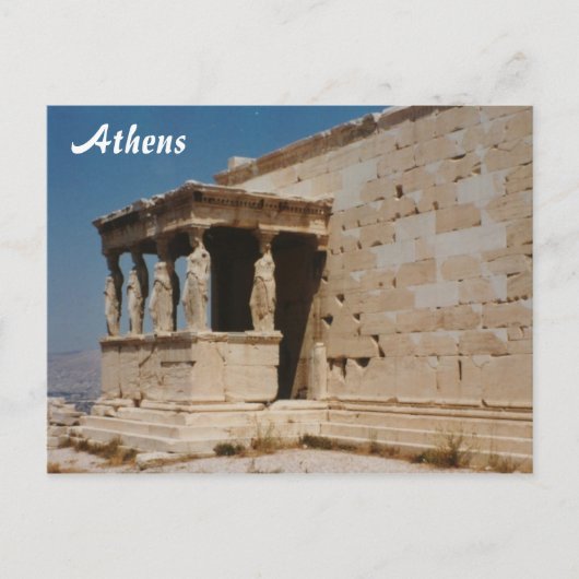 Carte Postale Cariatides - Athènes (Devant)