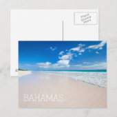 Carte Postale Caribbean beach and sea (Devant / Derrière)