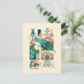 Carte Postale Caricature Bêtes fantastiques Scènes (Debout devant)