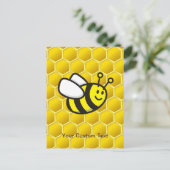 Carte Postale Caricature d'abeilles (Debout devant)