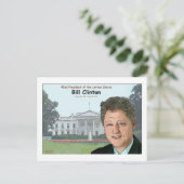 Carte Postale Caricature de Bill Clinton (Debout devant)