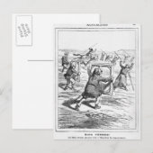 Carte Postale Caricature de 'Le Charivari' (Devant / Derrière)