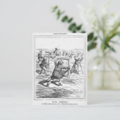 Carte Postale Caricature de 'Le Charivari' (Debout devant)