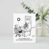 Carte Postale Caricature de l'inventeur 1932 (Debout devant)