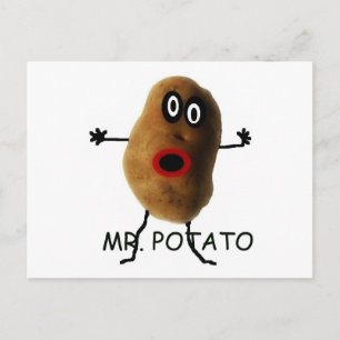Carte Postale Caricature de M. Potato