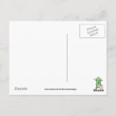 Carte Postale Caricature de Merci infirmière (Dos)