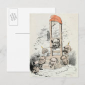 Carte Postale Caricature de Napoléon III Otto (Devant / Derrière)