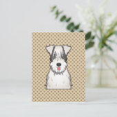 Carte Postale Caricature de Sealyham Terrier (Debout devant)