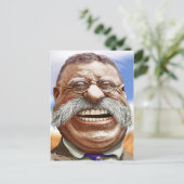 Carte Postale Caricature de Theodore Roosevelt (Debout devant)