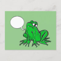 Caricature do-it-yourself grenouille verte