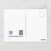 Carte Postale Caricature do-it-yourself grenouille verte (Dos)