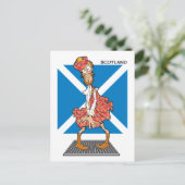 Carte Postale Caricature écossaise (Debout devant)