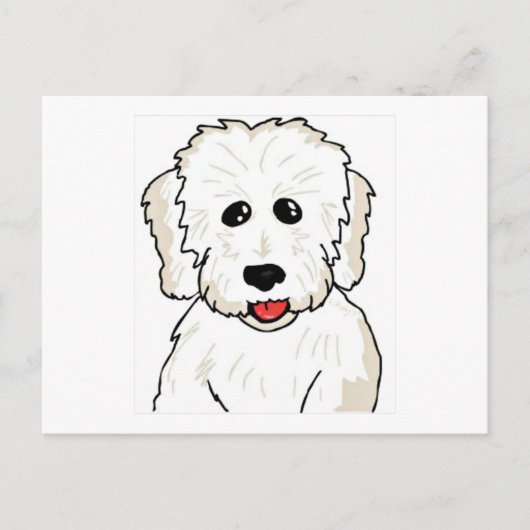 Carte Postale Caricature en coton de Tulear (Devant)