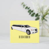 Carte Postale Caricature limousine (Debout devant)