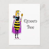 Caricature mignonne Queen Bee