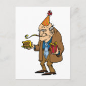 Carte Postale caricature personne âgée (Devant)