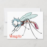 Caricature pour moustiques