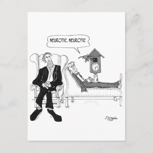 Carte Postale Caricature psychiatrique 2199 (Devant)