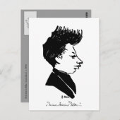 Carte Postale Caricature Rilke (Devant / Derrière)