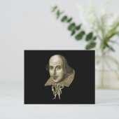 Carte Postale Caricature Shakespeare (Debout devant)