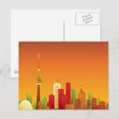 Carte Postale Caricature Toronto (Devant / Derrière)