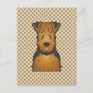 Carte Postale Caricature Welsh Terrier