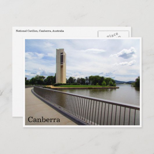 Carte Postale carillon national (Devant / Derrière)