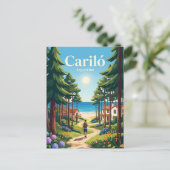 Carte Postale Cariló Argentine (Debout devant)