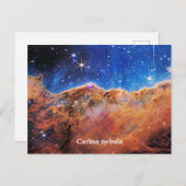Carte Postale Carina nebula (Devant / Derrière)