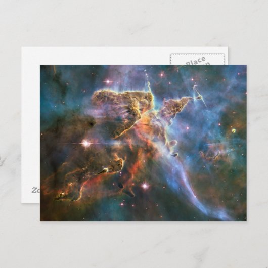 Carte Postale Carina Nebula (Devant / Derrière)