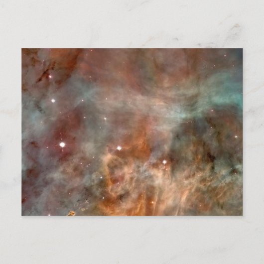 Carte Postale Carina Nebula Marble Look NASA (Devant)