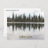 Carte Postale Carl Lake Oregon (Devant / Derrière)