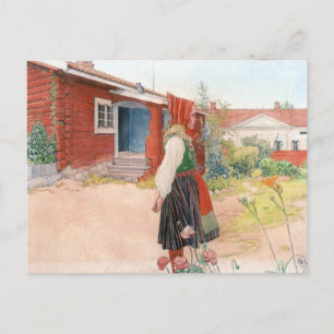 Carte Postale Carl Larsson la maison de Falun