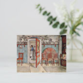 Carte Postale Carl Larsson peinture : Ancienne Anna (Debout devant)