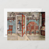 Carte Postale Carl Larsson peinture : Ancienne Anna (Devant / Derrière)