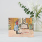Carte Postale Carl Larsson - The Kitchen 1898 (Debout devant)