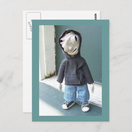 Carte Postale Carl l'extraterrestre (Devant / Derrière)