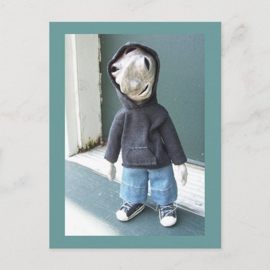 Carte Postale Carl l'extraterrestre (Devant)