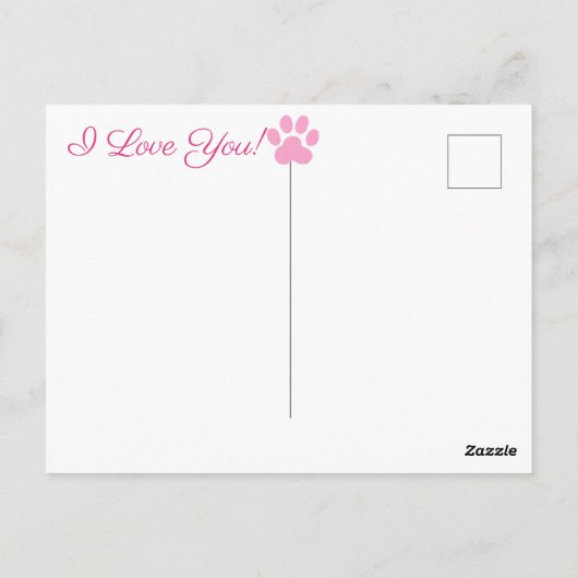 Carte Postale Carlin (Dos)