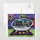 Carte Postale Carlin (Devant / Derrière)