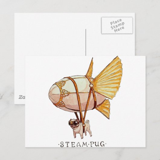 Carte Postale Carlin (Devant / Derrière)