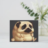 Carte postale carlin (Debout devant)